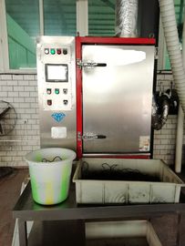 Máquina de remoção automática de partes de borracha, fabricada em SUS 304, melhor máquina de desbotar borracha fornecedor